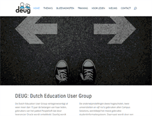Tablet Screenshot of deug.nl